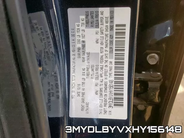 3MYDLBYVXHY156148 фото 2