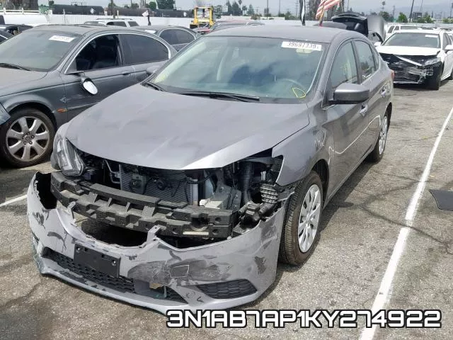 3N1AB7AP1KY274922 фото 3