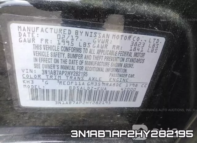 3N1AB7AP2HY282195 фото 10