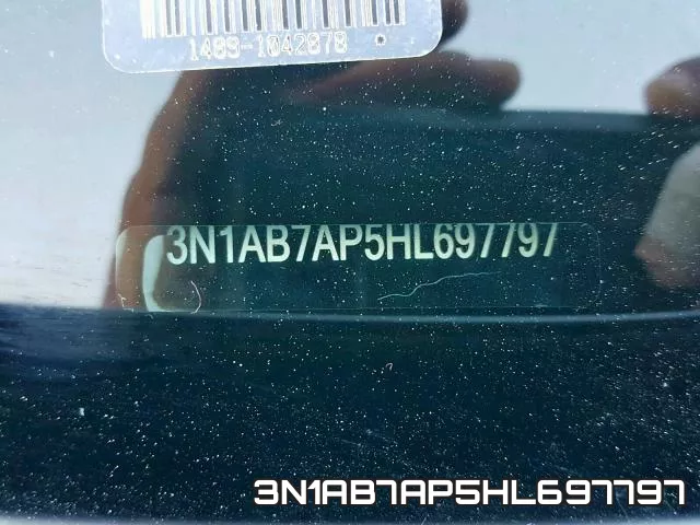 3N1AB7AP5HL697797 фото 2