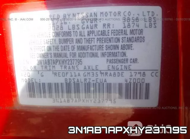 3N1AB7APXHY237795 фото 10