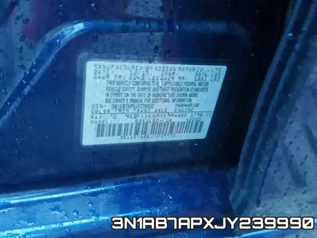 3N1AB7APXJY239990 фото 2