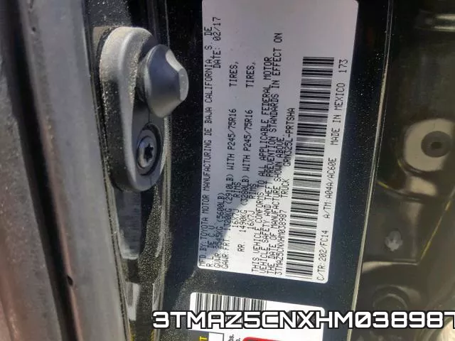3TMAZ5CNXHM038987 фото 2