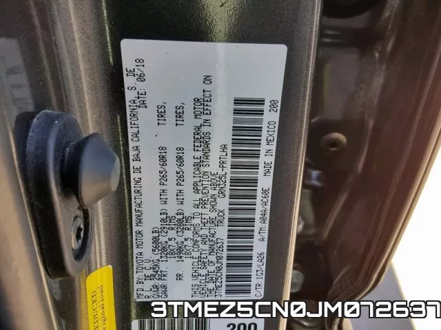 3TMEZ5CN0JM072637 фото 2