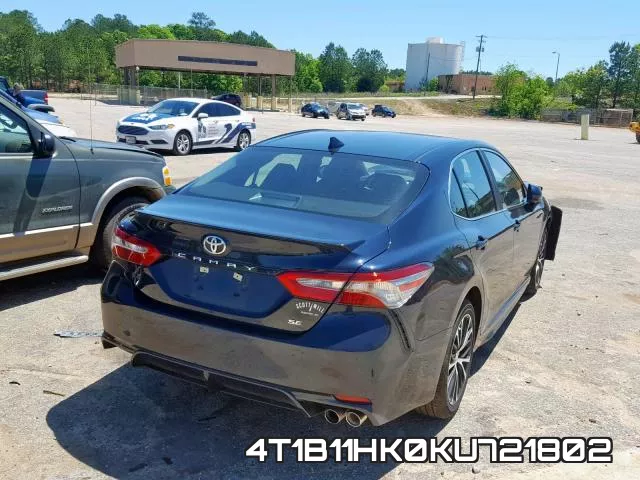 4T1B11HK0KU721802 фото 4