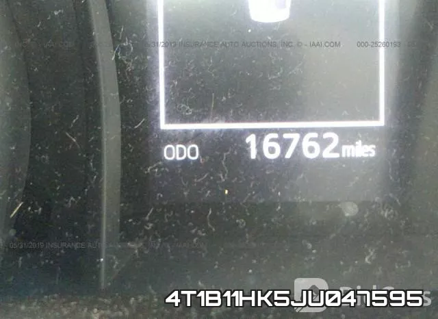 4T1B11HK5JU047595 фото 8