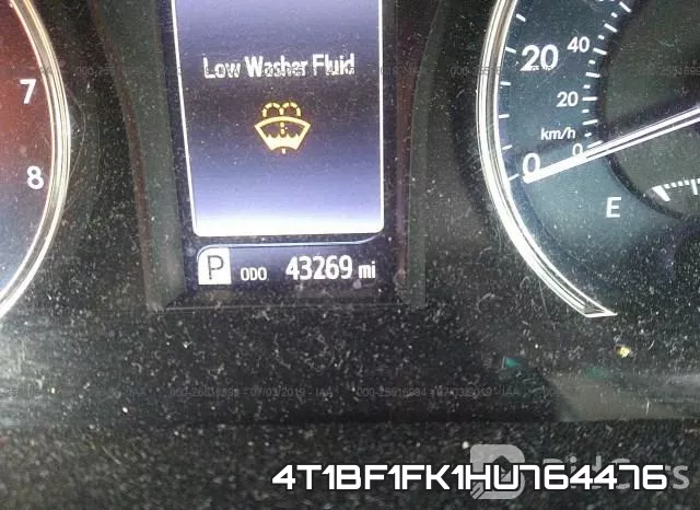 4T1BF1FK1HU764476 фото 8