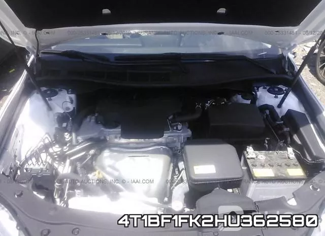 4T1BF1FK2HU362580 фото 2