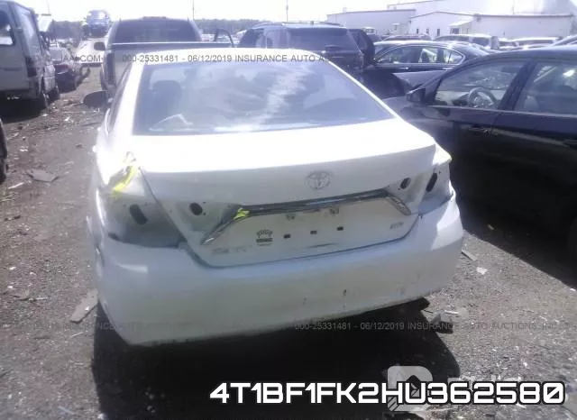 4T1BF1FK2HU362580 фото 7