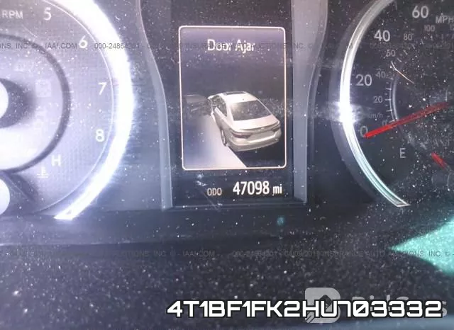 4T1BF1FK2HU703332 фото 8