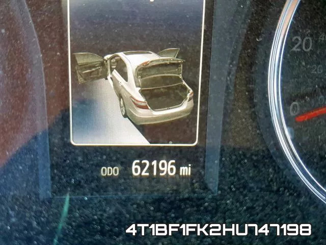 4T1BF1FK2HU747198 фото 8