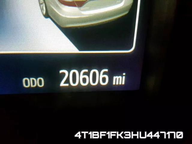 4T1BF1FK3HU447170 фото 9