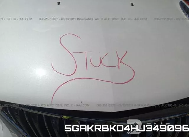 5GAKRBKD4HJ349096 фото 2