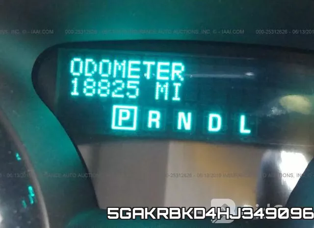 5GAKRBKD4HJ349096 фото 8
