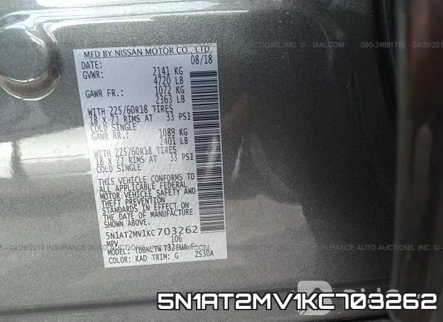 5N1AT2MV1KC703262 фото 10