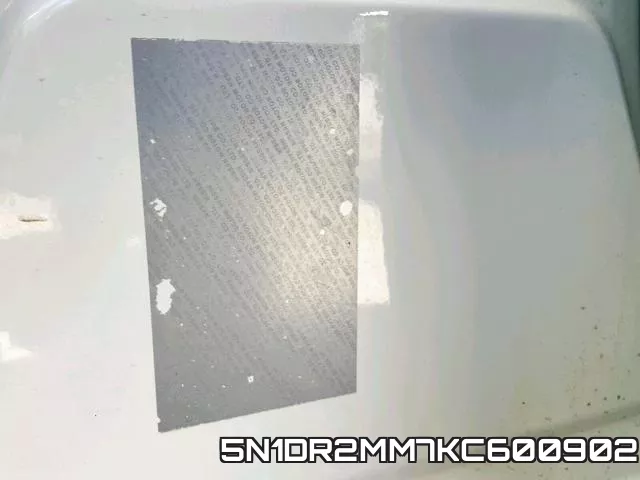 5N1DR2MM7KC600902 фото 2
