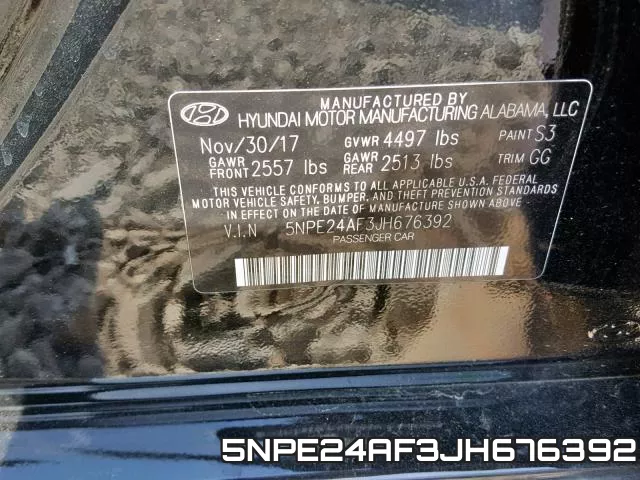 5NPE24AF3JH676392 фото 2