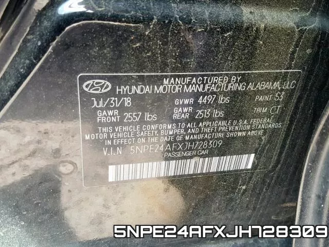 5NPE24AFXJH728309 фото 2