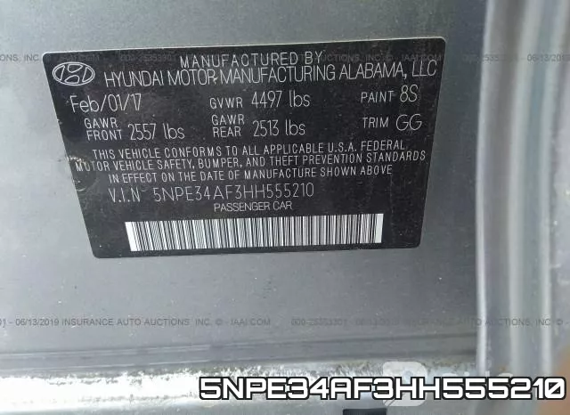 5NPE34AF3HH555210 фото 10