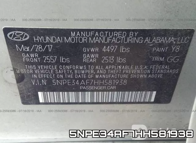 5NPE34AF7HH581938 фото 10