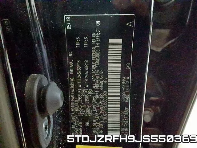 5TDJZRFH9JS550369 фото 2