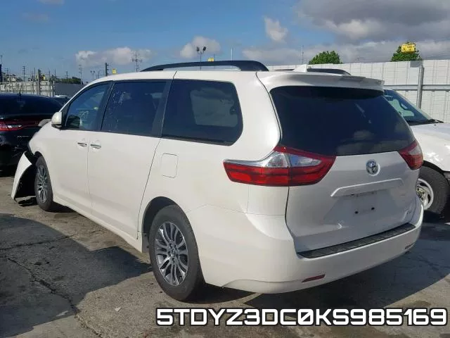 5TDYZ3DC0KS985169 фото 4