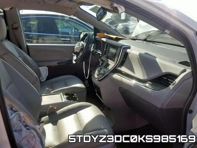 5TDYZ3DC0KS985169 фото 6