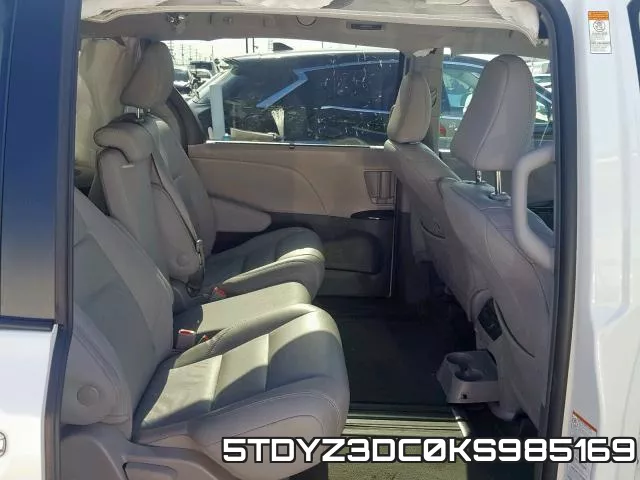 5TDYZ3DC0KS985169 фото 7