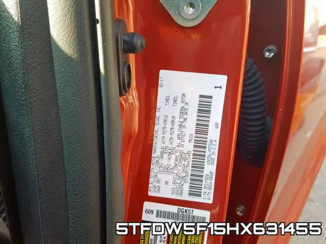 5TFDW5F15HX631455 фото 2
