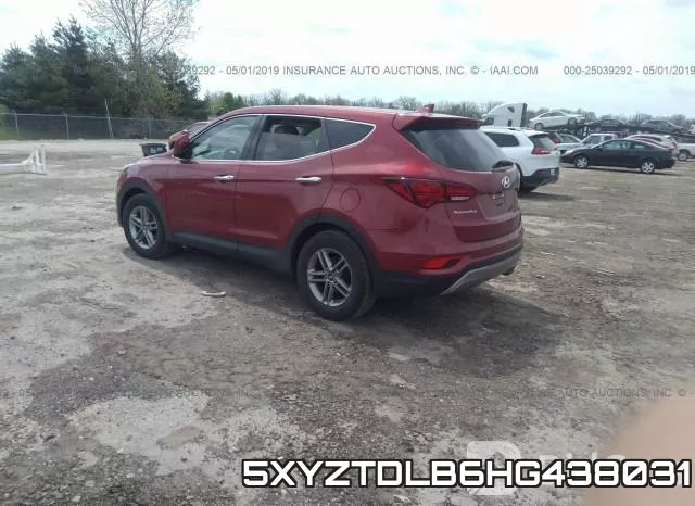 5XYZTDLB6HG438031 фото 4