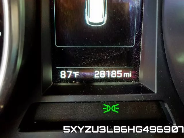 5XYZU3LB6HG496907 фото 9