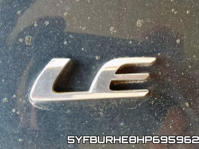5YFBURHE8HP695962 фото 10