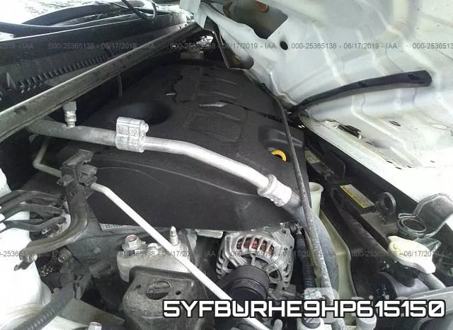 5YFBURHE9HP615150 фото 2