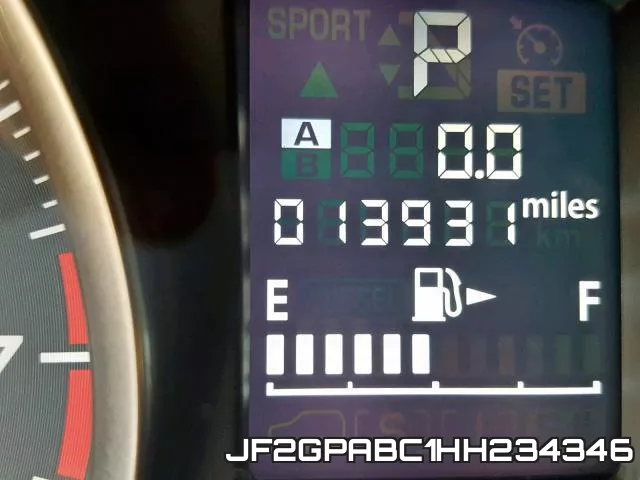 JF2GPABC1HH234346 фото 9
