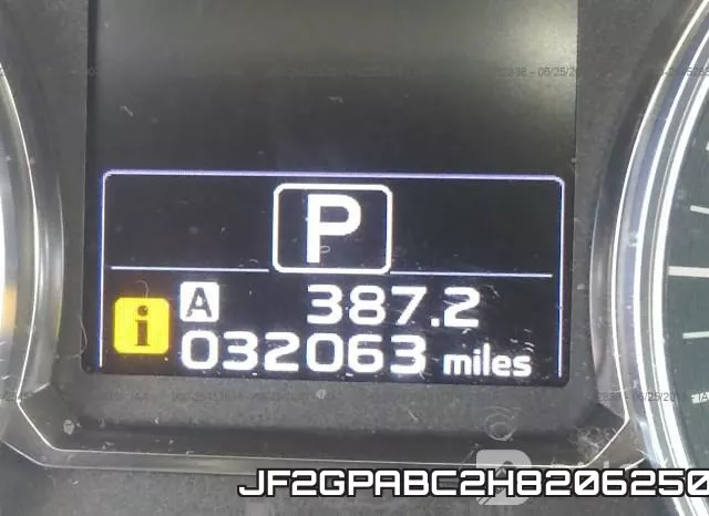 JF2GPABC2H8206250 фото 8