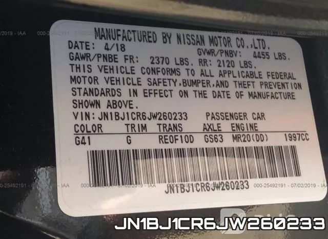 JN1BJ1CR6JW260233 фото 10