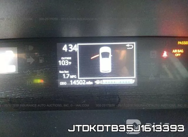 JTDKDTB35J1613393 фото 8