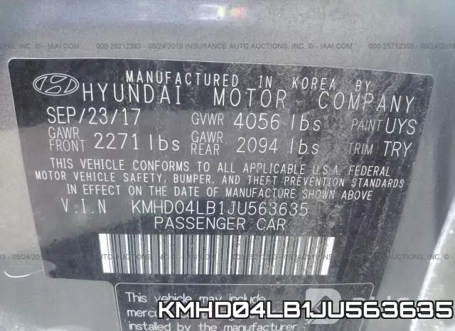 KMHD04LB1JU563635 фото 10