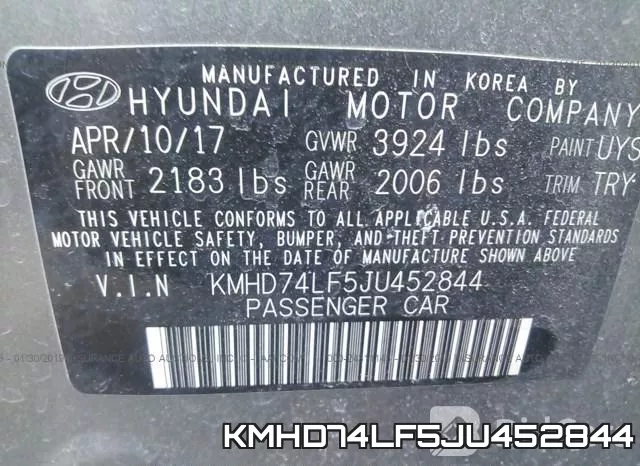 KMHD74LF5JU452844 фото 10