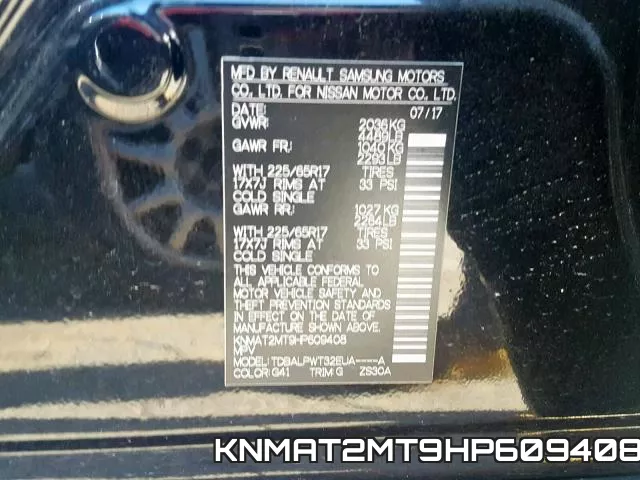 KNMAT2MT9HP609408 фото 2