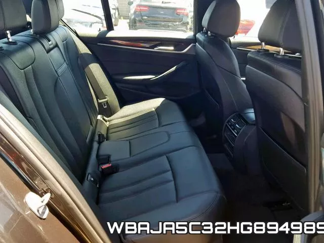 WBAJA5C32HG894989 фото 7