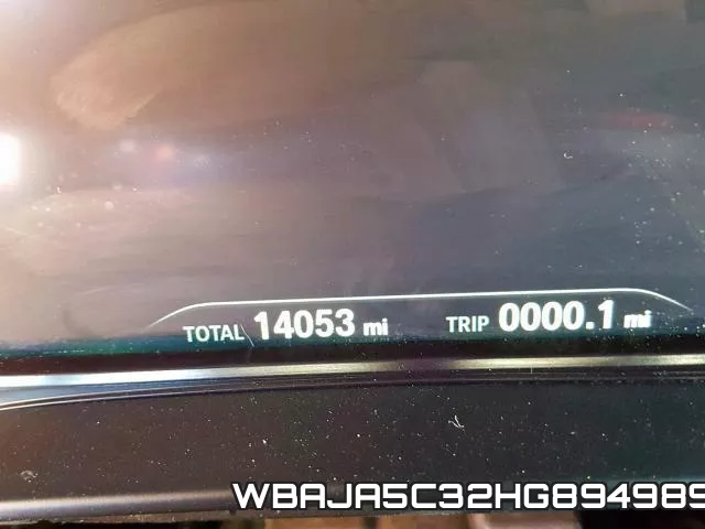 WBAJA5C32HG894989 фото 9