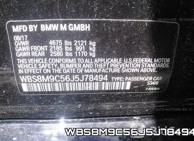 WBS8M9C56J5J78494 фото 10