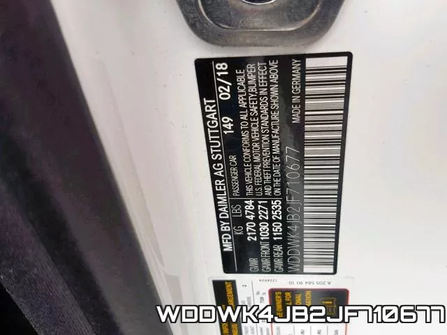 WDDWK4JB2JF710677 фото 2