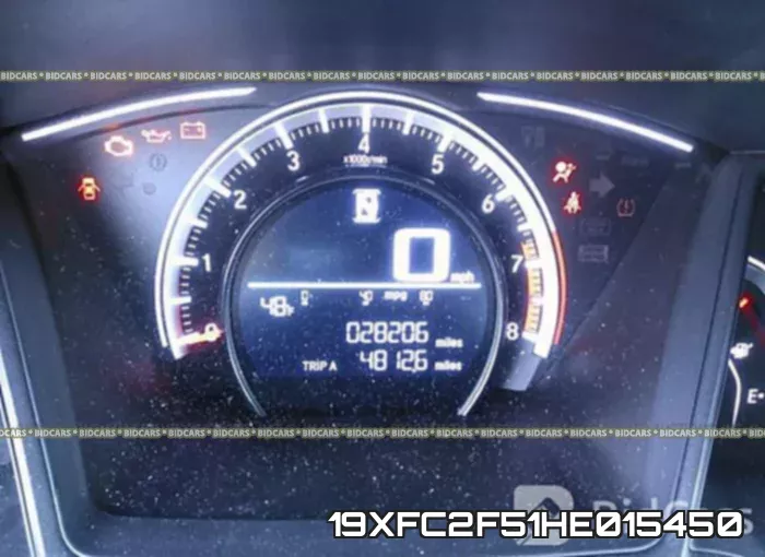 19XFC2F51HE015450 фото 8