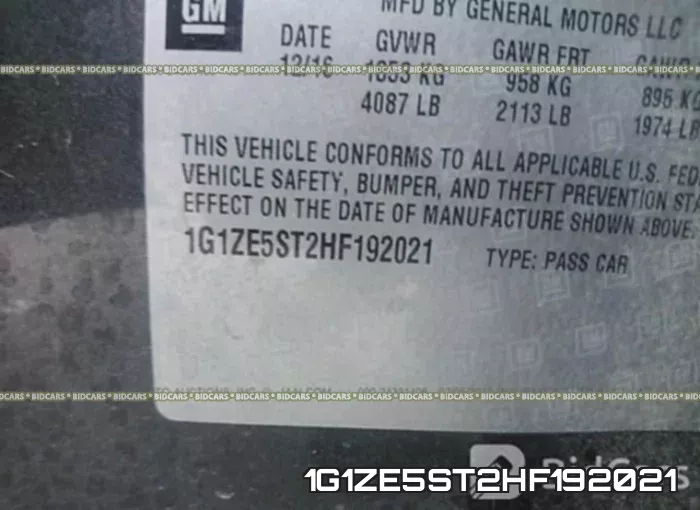 1G1ZE5ST2HF192021 фото 10
