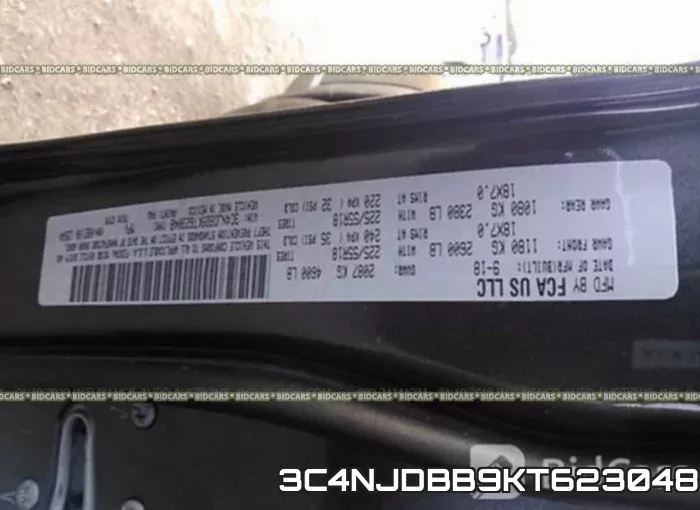 3C4NJDBB9KT623048 фото 10