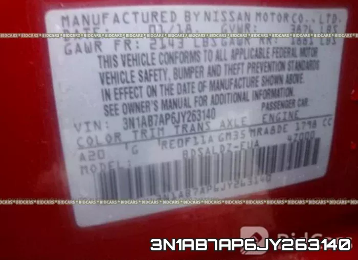 3N1AB7AP6JY263140 фото 10
