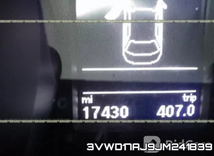 3VWD17AJ9JM241839 фото 8