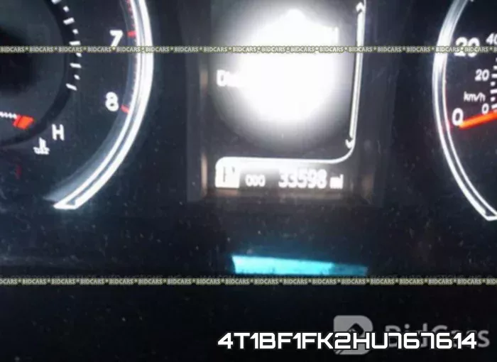 4T1BF1FK2HU767614 фото 8